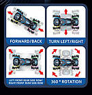 Трукова машинка перевертень на радіокеруванні Stunt Car H-6020, фото 3