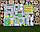 Великий Бізіборд з ліхтариком Бізі борд Монтессорі, Дошка для розвитку, Іграшка на Рік дитині, для самих маленьких, фото 6