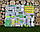 Великий Бізіборд з ліхтариком Бізі борд Монтессорі, Дошка для розвитку, Іграшка на Рік дитині, для самих маленьких, фото 4