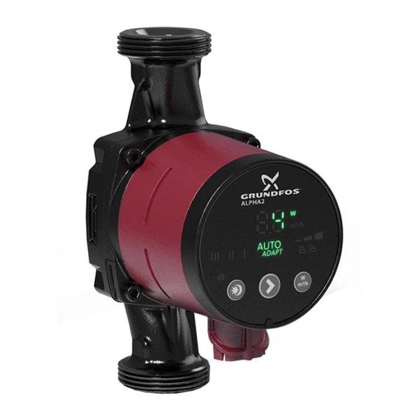 Насос циркуляційний Grundfos ALPHA2 25-60 180 (99411175), фото 1