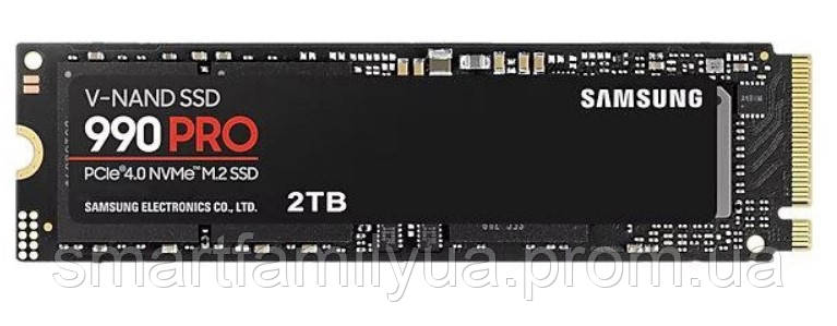 SSD Samsung 990 Pro 2TB (MZ-V9P2T0BW), M.2 PCIe 4.0 x4 V-NAND, NEW 2023, (up to 7450/6900 MB/s) - фото 2 - id-p1969977467