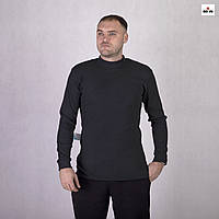 Водолазка чоловіча тепла графітова 44-56р.