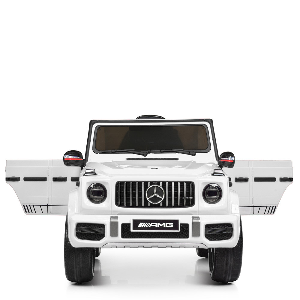 Електромобіль дитячий на пульті Mercedes M 4180EBLR-1, 2 мотори 45 W,1 акум 12V9AH, музика, світло, MP3, TF, USB