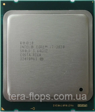 Процесор Intel Core i7 3820 LGA 2011 (CM8061901049606) Б/В (TF), фото 2