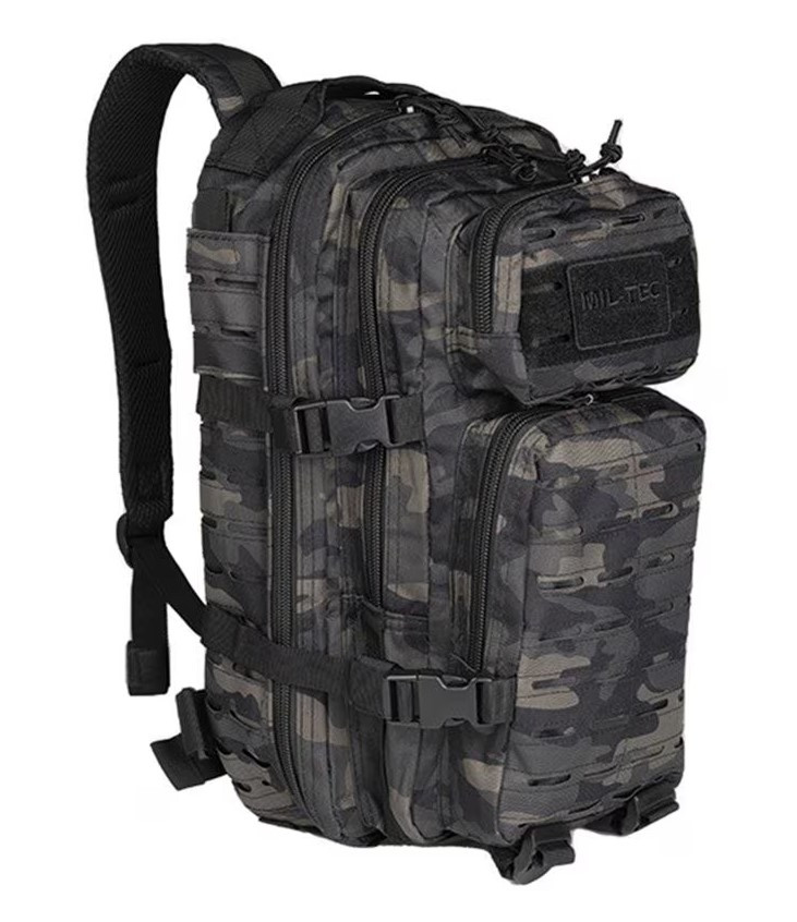 Рюкзак Mil-Tec Assault Pack Laser Cut Small 20 л - темний камуфляж 14002680