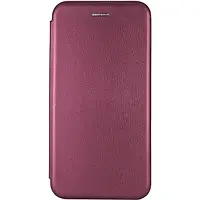 Чехол книжка IPhone XR / чехол книжка для айфон XR / бордовый цвет / на магните.