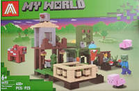 Конструктор My WORLD 410 деталей