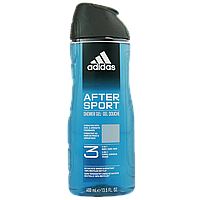 Шампунь-гель для душу чоловічий 3в1 Адідас Adidas After Sport 400ml 12шт/ящ (Код: 00-00015125)