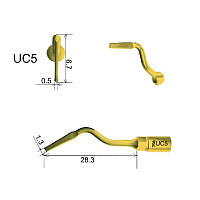 Насадка хірургічна UC5, періотом, різьба Mectron