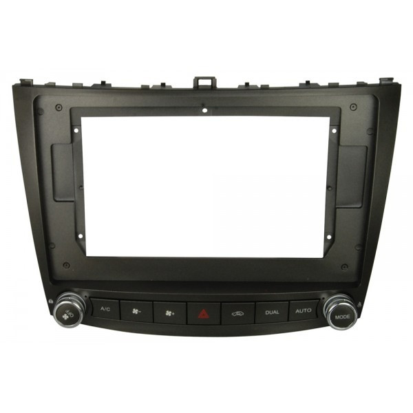 Рамка для штатної магнітоли Luxus IS250/IS300/IS350/GS300/GS350 перехідна рамка для автомагнітоли рамка авто, фото 1