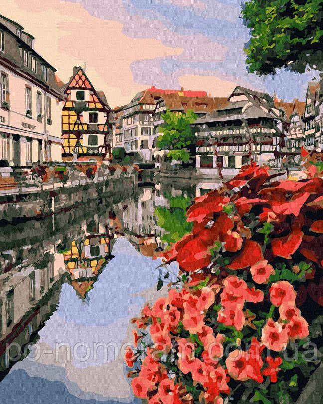 Розмальовки за номерами Канали Амстердама (BK-GX45739) 40 х 50 см, фото 1