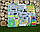 Великий Бізіборд з іменем Бізі борд Монтессорі, Дошка для розвитку, Іграшка на Рік дитині, для самих маленьких, фото 2