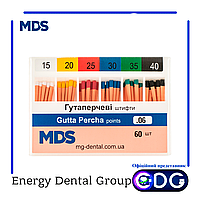Гутаперчеві штифти стоматологічні MDS кон. 06