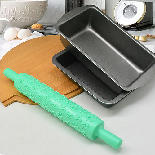 Скалка фігурна Stenson "Monogram" 36.5 см, фото 1