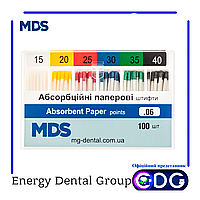 Бумажные штифты стоматологические MDS кон. 06
