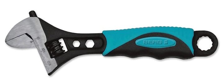 Ключ розвідний Berg Преміум 300 мм, Cr-V, фото 1