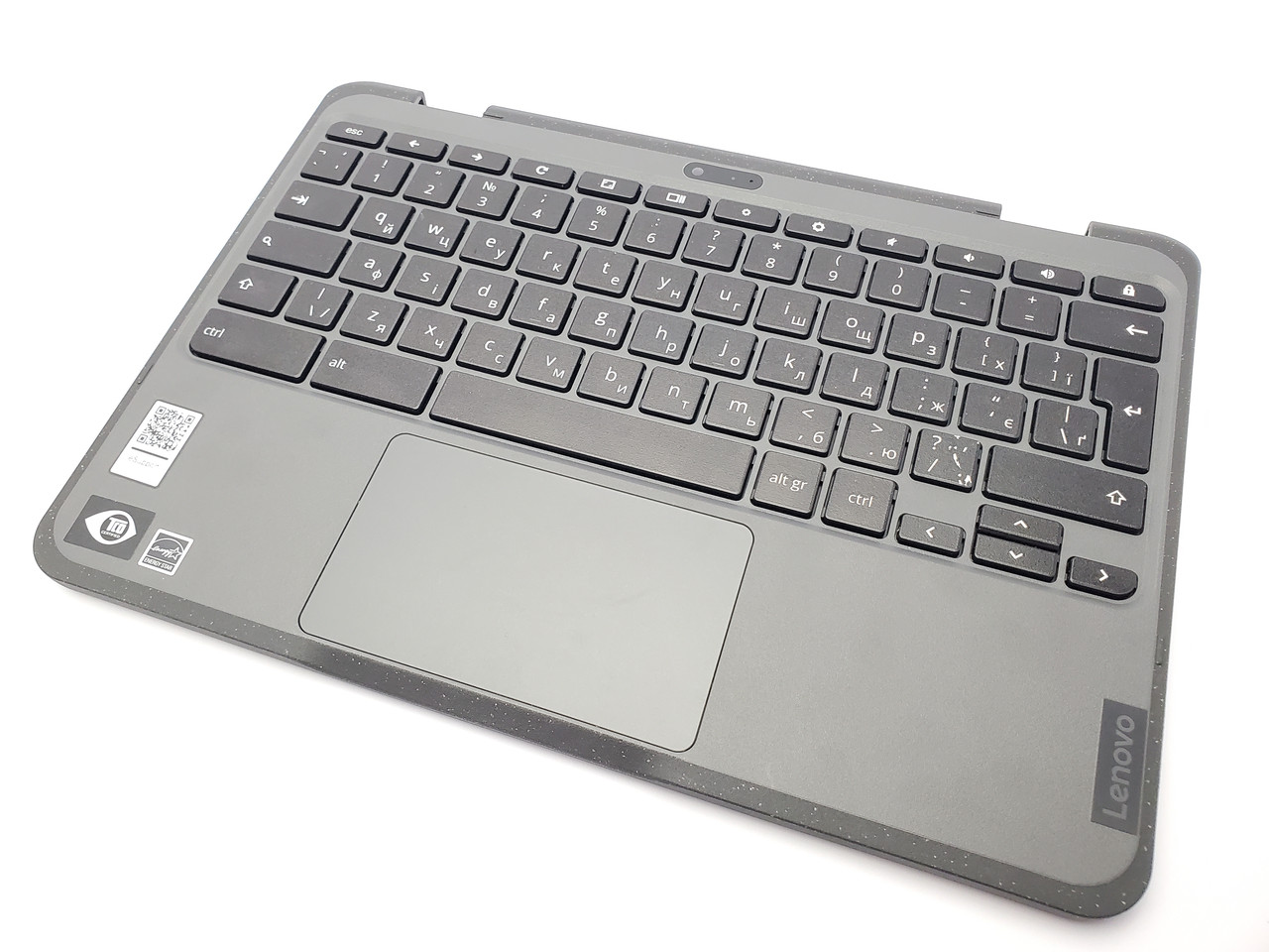 Верхній корпус, кнопки lenovo chromebook 300e gen 3 з розборки (неробоча клавіатура), фото 1