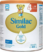 Суха молочна суміш Similac Gold 4 з 18 місяців (400 гр.)
