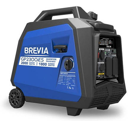 Генератор інверторний бензиновий Brevia GP2300iES 2 кВт (ном 1.8 кВт) з електростарером, фото 1