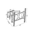 Кріплення для телевізора CP502 40" - 80", настінне, поворотне, фото 6