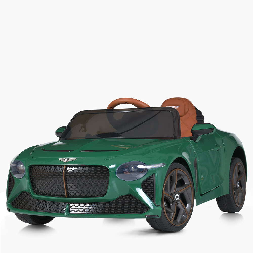 Електромобіль дитячий Bentley JE1008EBLR (4WD) колеса EVA, шкіра, 4 мотори
