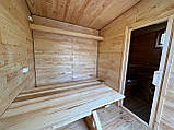 Дерев'яна мобільна розбірна лазня 4 на 2,5 "LNK", фото 3