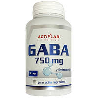 Аминокислоты Габа Activlab GABA 750 mg (60 капсул.)