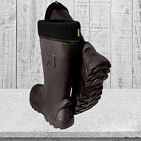 Зимние сапоги в уникальном дизайне с высоким уровнем комфорта Boots Delphin brown р.42