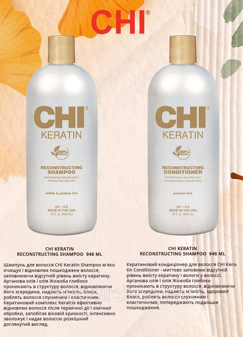 Набір "Кератинове відновлення" CHI Breath Of Fresh Hair Kit