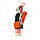 Рукавички для фітнесу MadMax MFG-850 Crazy Grey/Orange M, фото 4