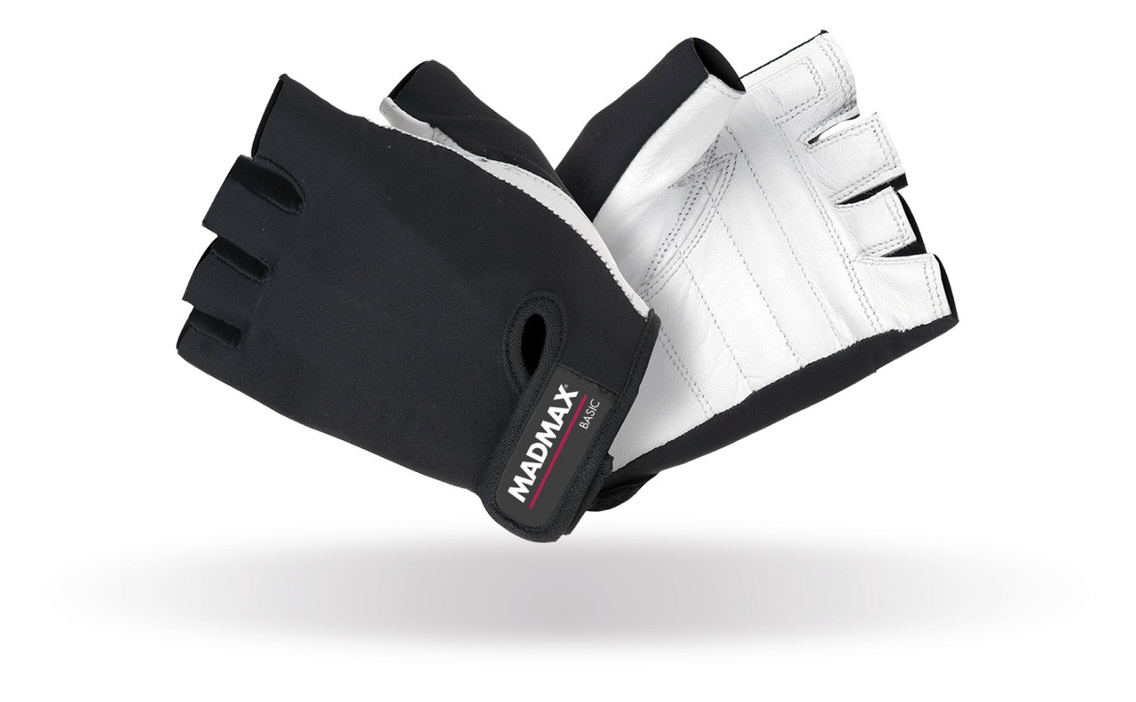 Рукавички для фітнесу MadMax MFG-250 Basic White S