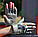 Рукавички для фітнесу MadMax MFG-921 Voodoo Light grey/orange S, фото 8