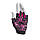 Рукавички для фітнесу MadMax MFG-770 Flower Power Gloves Black/Pink S, фото 6