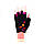 Рукавички для фітнесу MadMax MFG-770 Flower Power Gloves Black/Pink S, фото 7