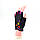 Рукавички для фітнесу MadMax MFG-770 Flower Power Gloves Black/Pink S, фото 8