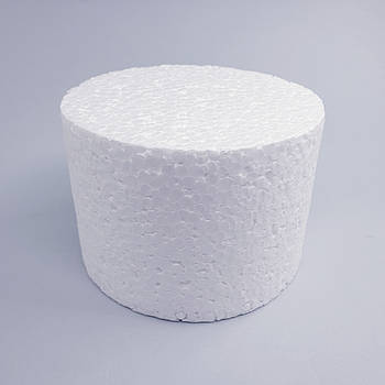 Пінопластовий фальш-ярус круглий 18х10 см