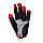 Рукавички для фітнесу MadMax MXG-101 X Gloves Black/Grey/Red M, фото 4