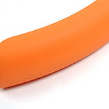 Накладка чохол на кермо універсальна силікагель оранжевий, фото 2