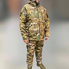 Костюм тактичний демісезон, Softshell, Мультикам, розмір XL, демісезонний костюм софтшелл для військових