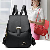 Трендовий жіночий рюкзак Чорного кольору