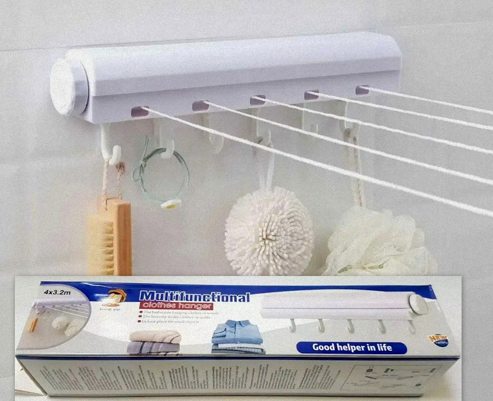 Настенная сушилка для белья автоматическая вытяжная Multifunctional ...