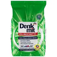 Порошок для стирки белой одежды Denkmit Vollwaschmittel 1.35 кг 20 стирок