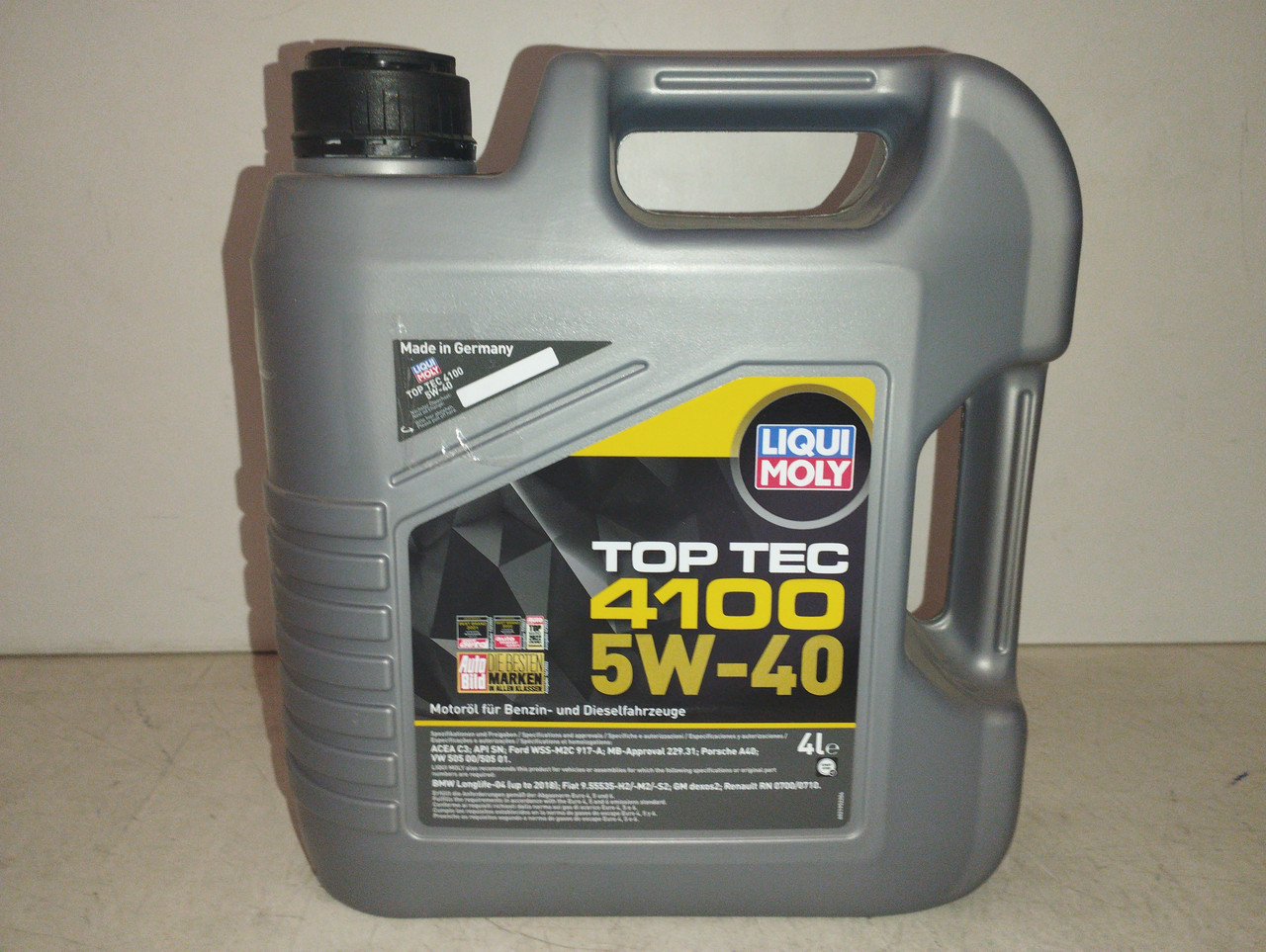 Liqui Moly Олива моторна Top Tec 4100 5W-40 4 л, фото 1