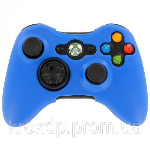 Чохол на джойстик для Xbox 360 Силіконовий чохол для геймпада Синій Блакитний