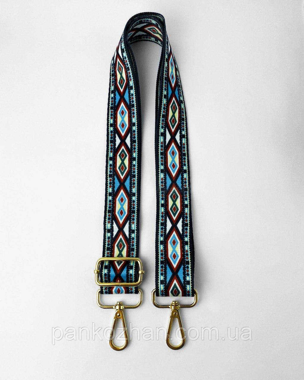 Плечовий ремінь сумки з карабінами, КОЛЬОРОВИЙ, фото 1
