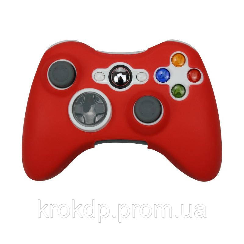 Чохол на джойстик для Xbox 360 Силіконовий чохол для геймпада Червоний