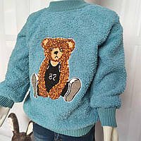 Дитячий теплий светр на флісі Moschino 86-92