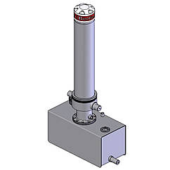 Гідроциліндр з масляним баком Binotto TFC 107-3-3375 (фронтальний)