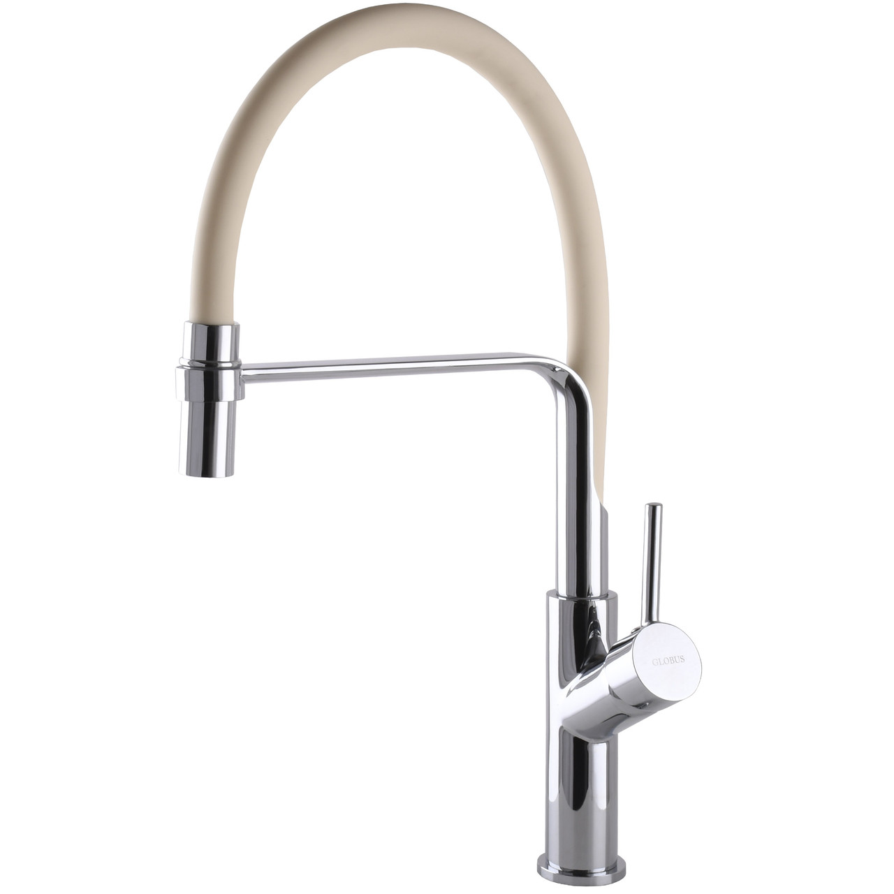 Кухонний змішувач Globus Lux DENVER Flex GDF-32-00-06 бежевий гнучкий