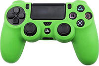 Силіконовий чохол Для геймпада DualShock 4 (PS4) Зелений